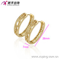 29691 Xuping dubai Mode Chine Wholesale bijoux huggies plaqué or Bijoux 14K plaqué or Huggie boucles d&#39;oreilles